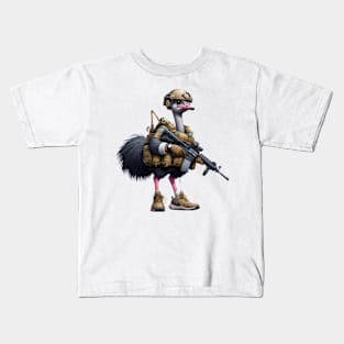 Tactical Ostrich Kids T-Shirt